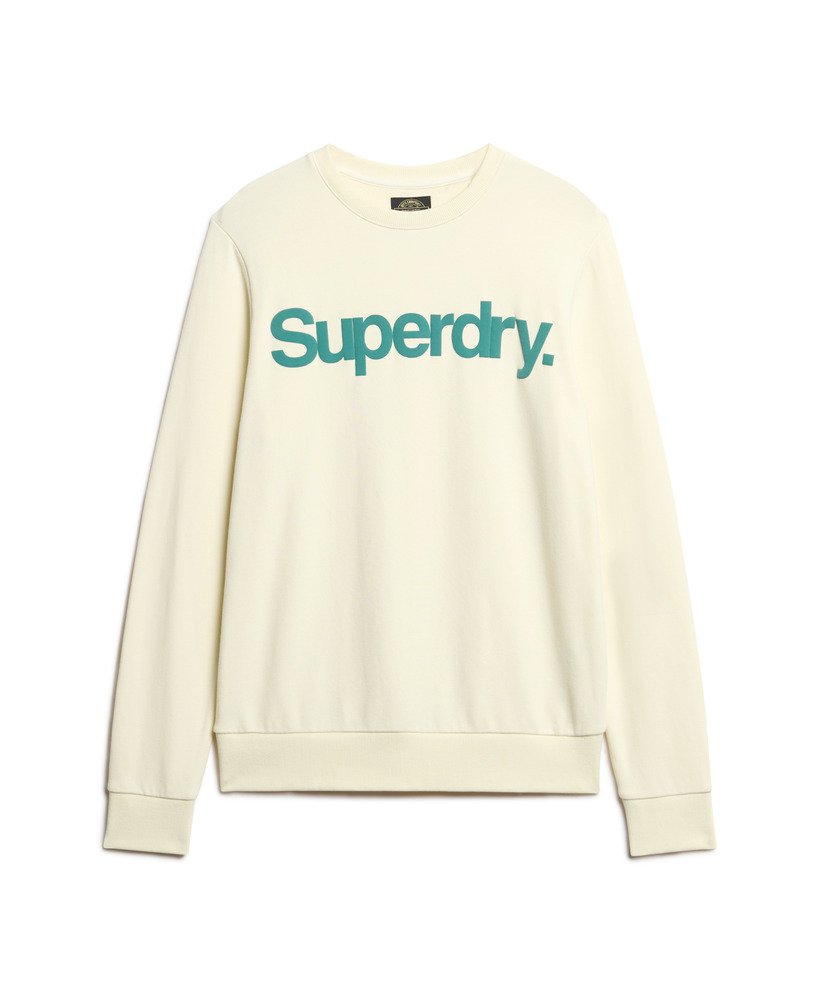 Classic Core Logo Sweatshirt | Oyster Cream