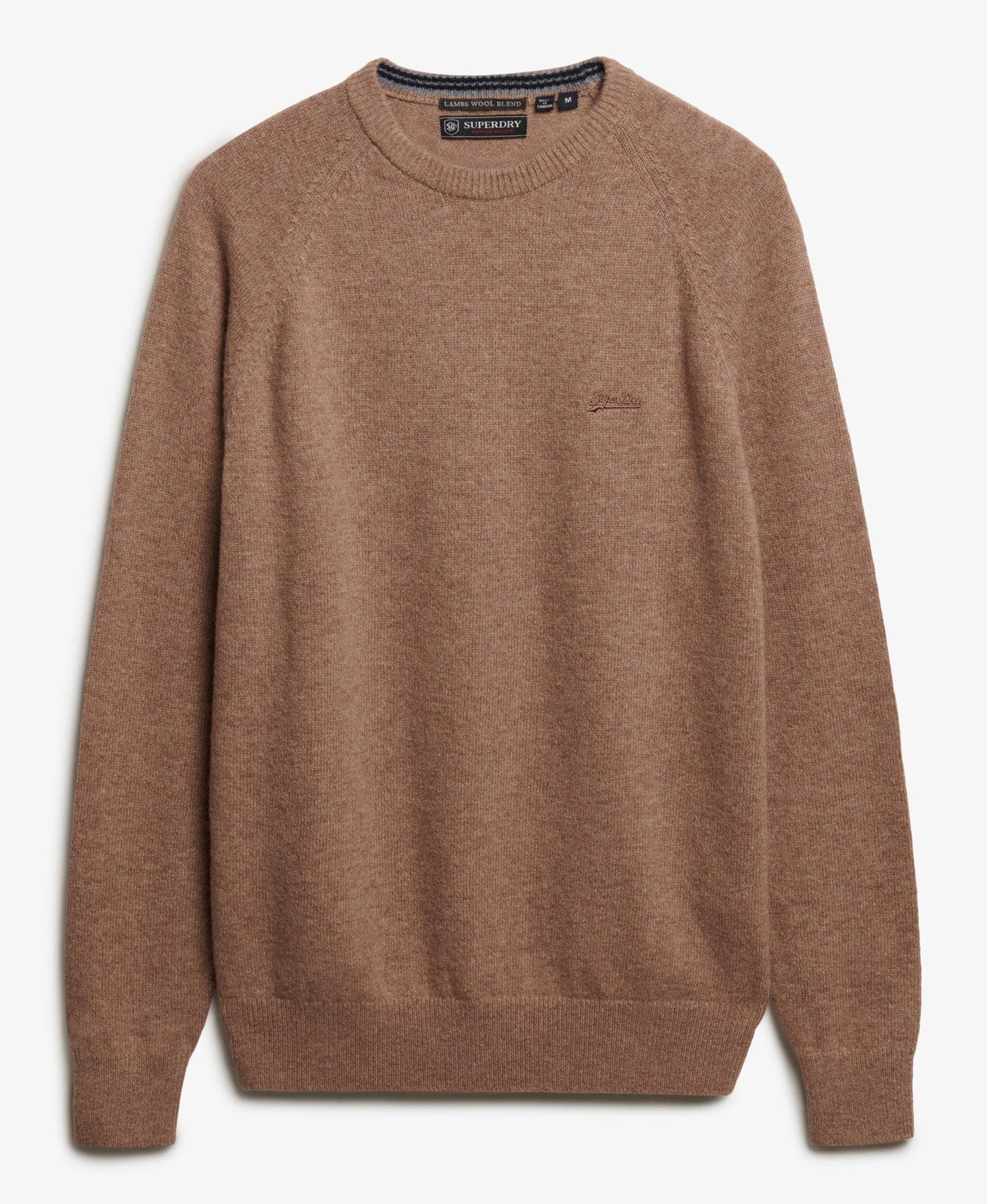 Wool Blend Jumper | Macadamia Brown Marle