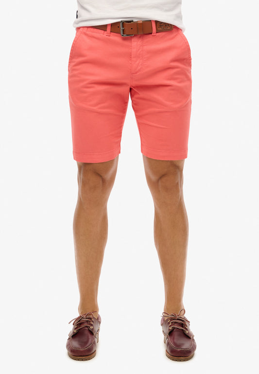 Vintage Slim Fit Chino Short | Maldive Pink