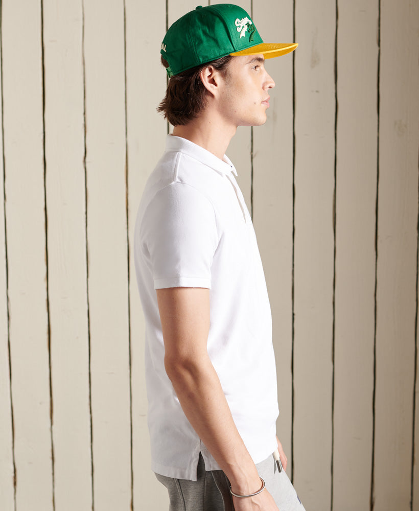Classic Pique Slim Fit Polo | Optic
