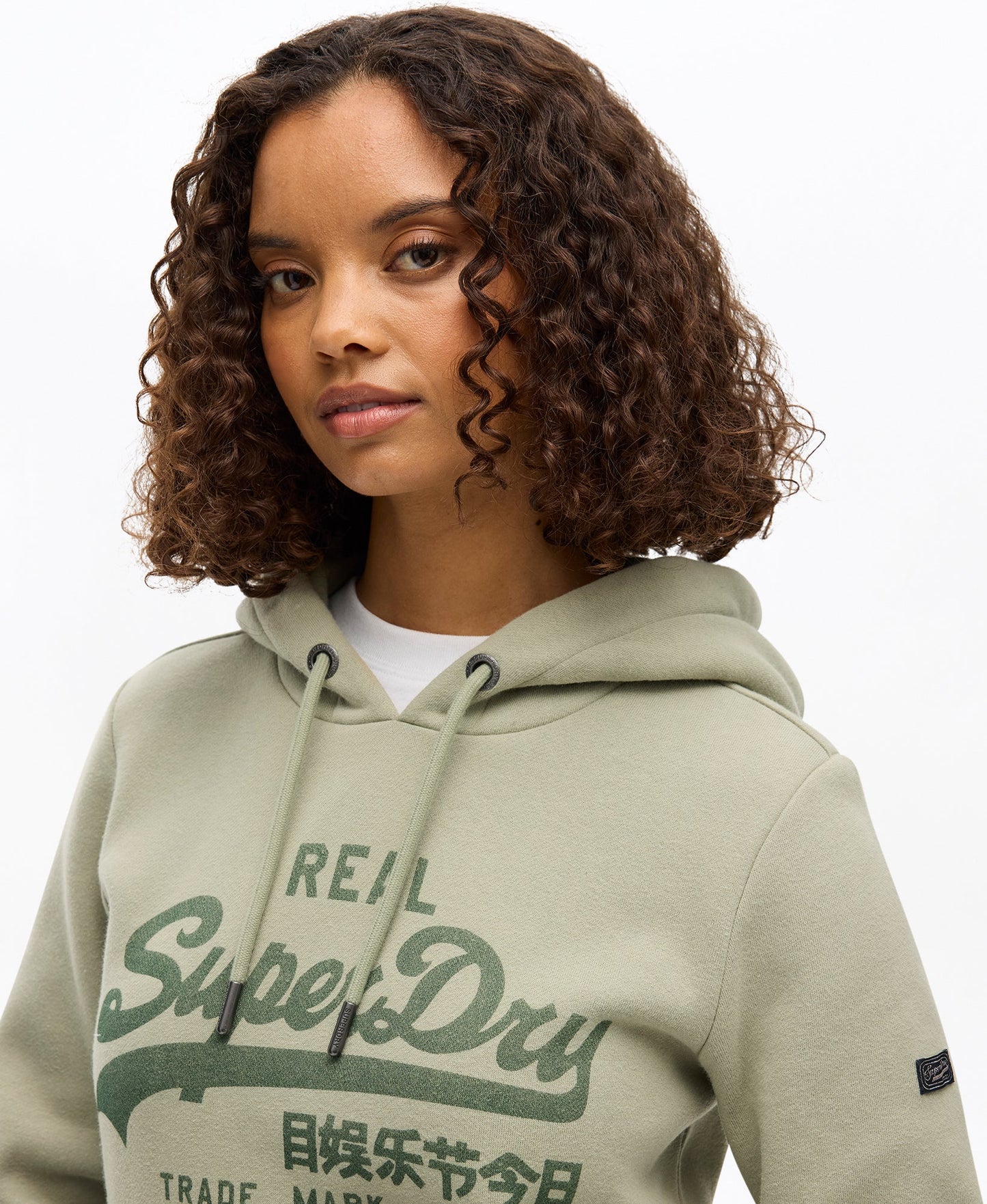 Vintage Logo Relaxed Hoodie | Seagrass Green