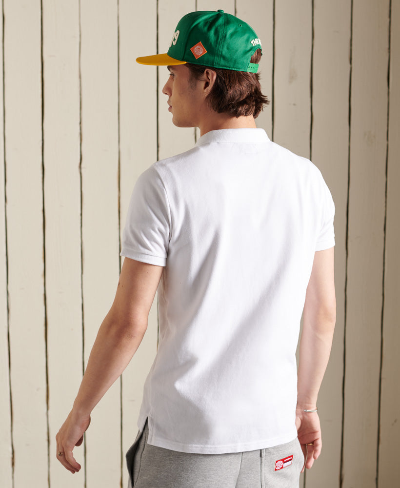 Classic Pique Slim Fit Polo | Optic