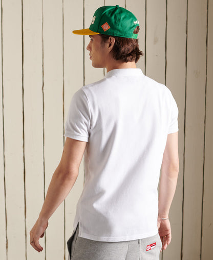 Classic Pique Slim Fit Polo | Optic