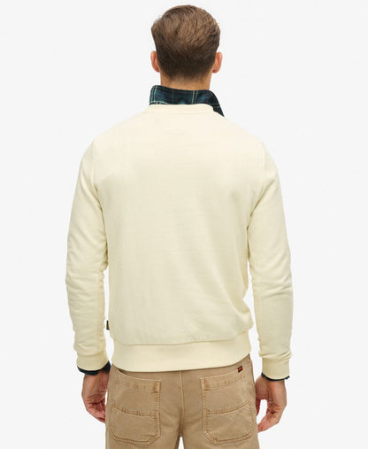 Classic Core Logo Sweatshirt | Oyster Cream