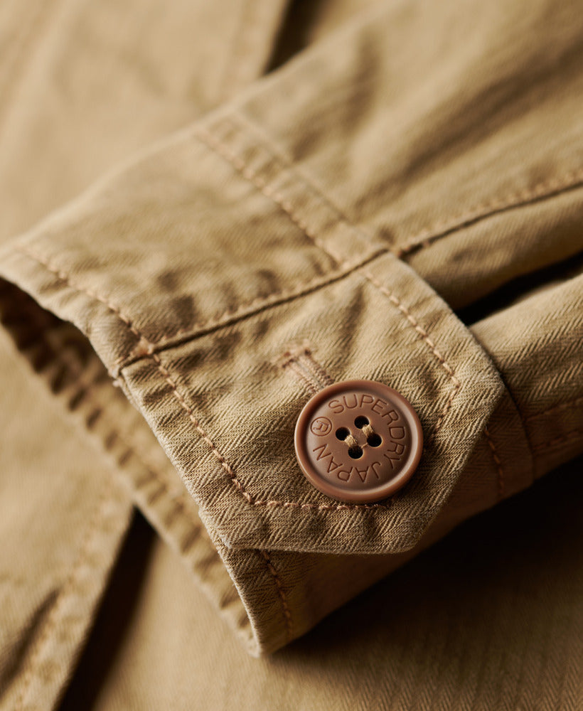 Military M65 Jacket | Classic Tan Brown