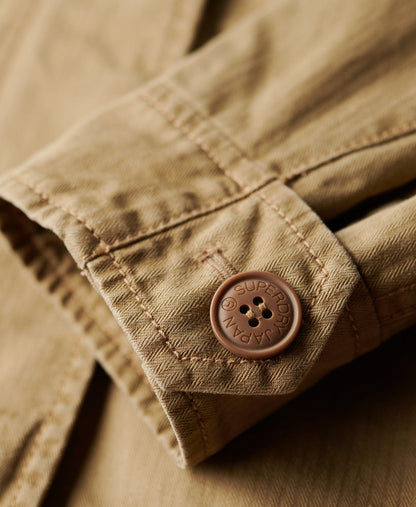 Military M65 Jacket | Classic Tan Brown