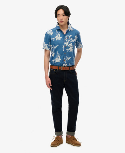 Vintage Loom Short Sleeve Shirt | Chrissy Indigo Rinse