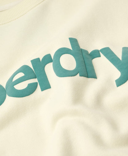 Classic Core Logo Sweatshirt | Oyster Cream
