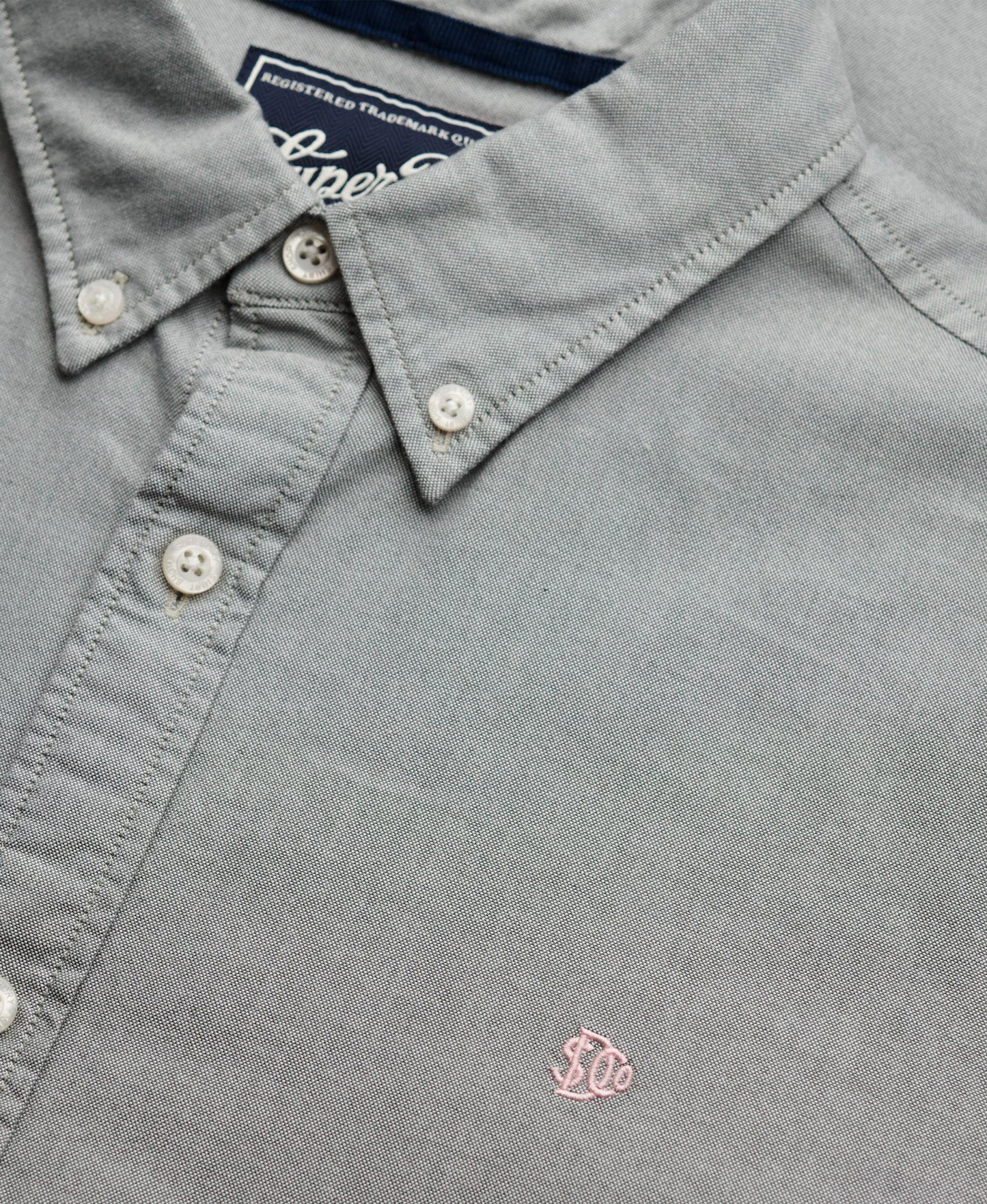 Classic Oxford Long Sleeve Shirt | Ice Green Chambray