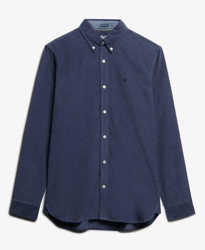 Classic Needle Cord Shirt | Lauren Navy