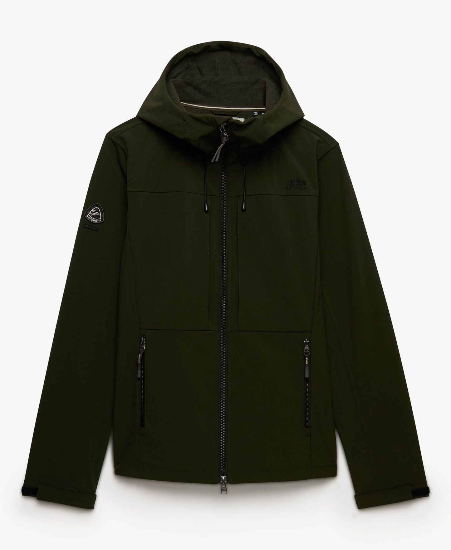 Hooded Softshell Trekker Jacket | Surplus Goods Olive Green