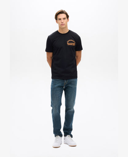 Copper Label Chest Tee | Black