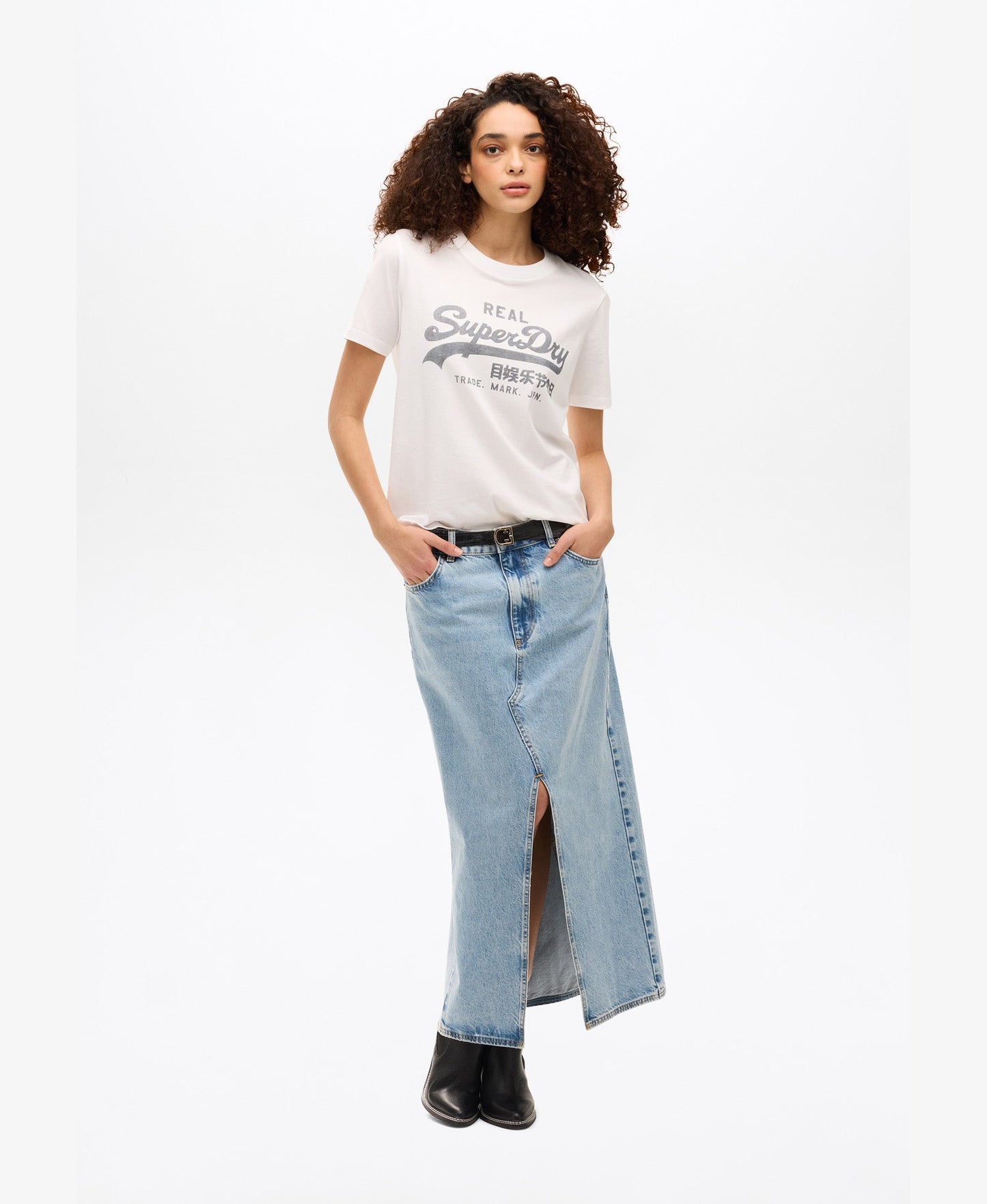 Vintage Logo Relaxed Tee | Optic