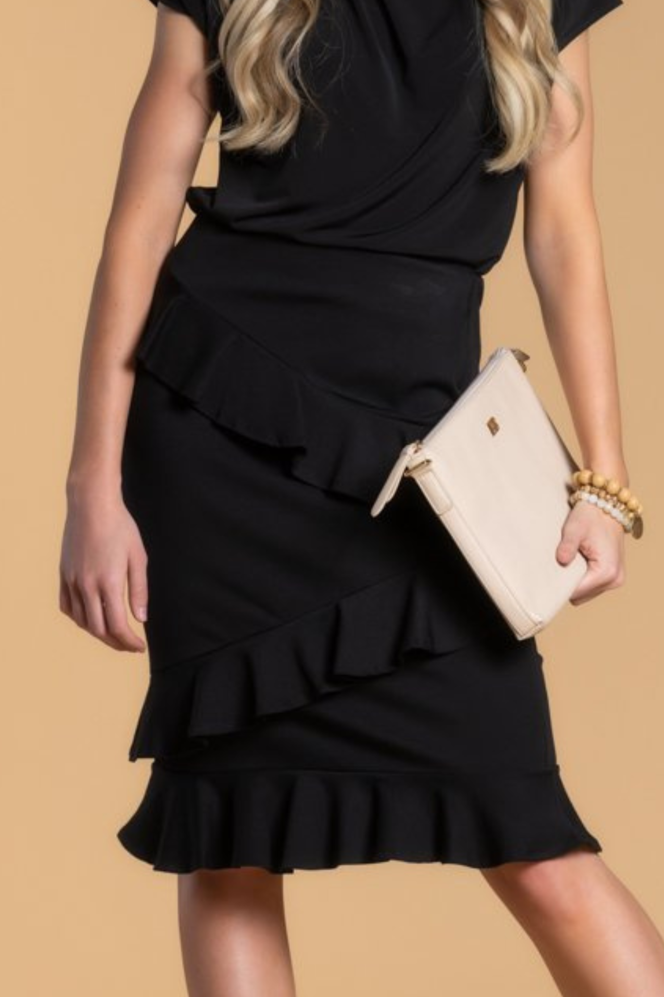 Brigitte Brianna Ruffle Skirt